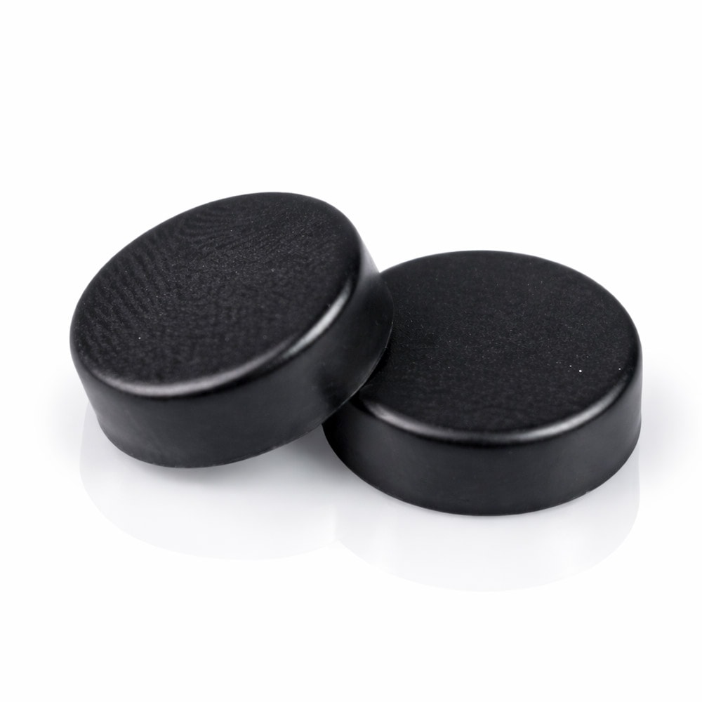 Acabamento Para Parafuso Cabeça Chata Preto 12x22mm