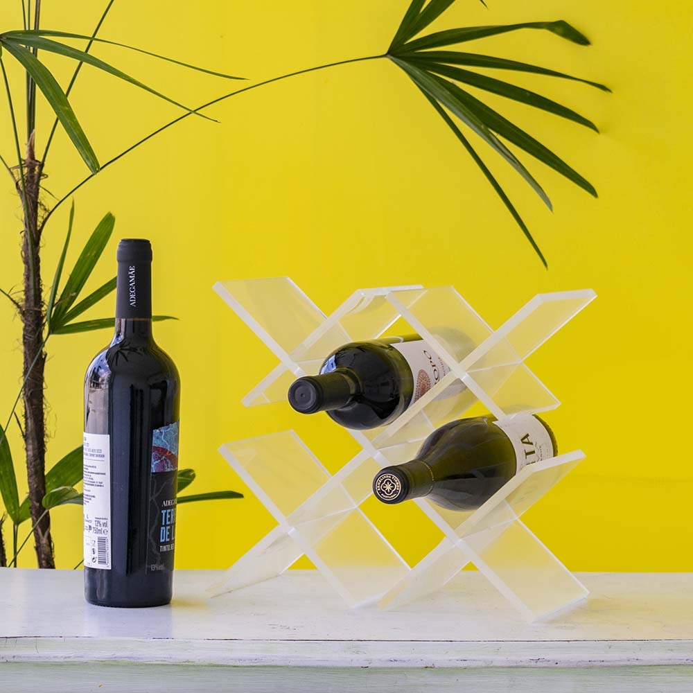 Adega em Acrílico Cristal para Vinhos Adega em Acrílico Cristal para Vinhos