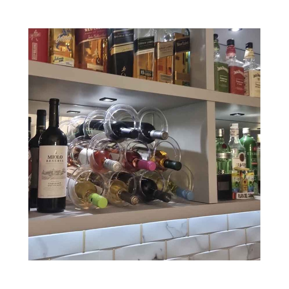 Adega em Acrílico para Vinhos  Adega em Acrílico para Vinhos