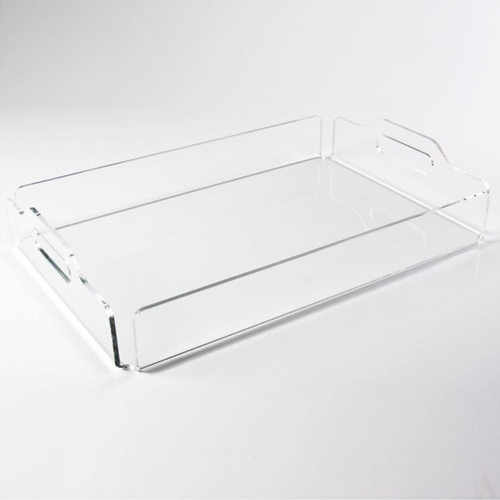 Bandeja Grande em Acrílico para Cosméticos e Maquiagem Bandeja Grande em Acrílico para Cosméticos e Maquiagem