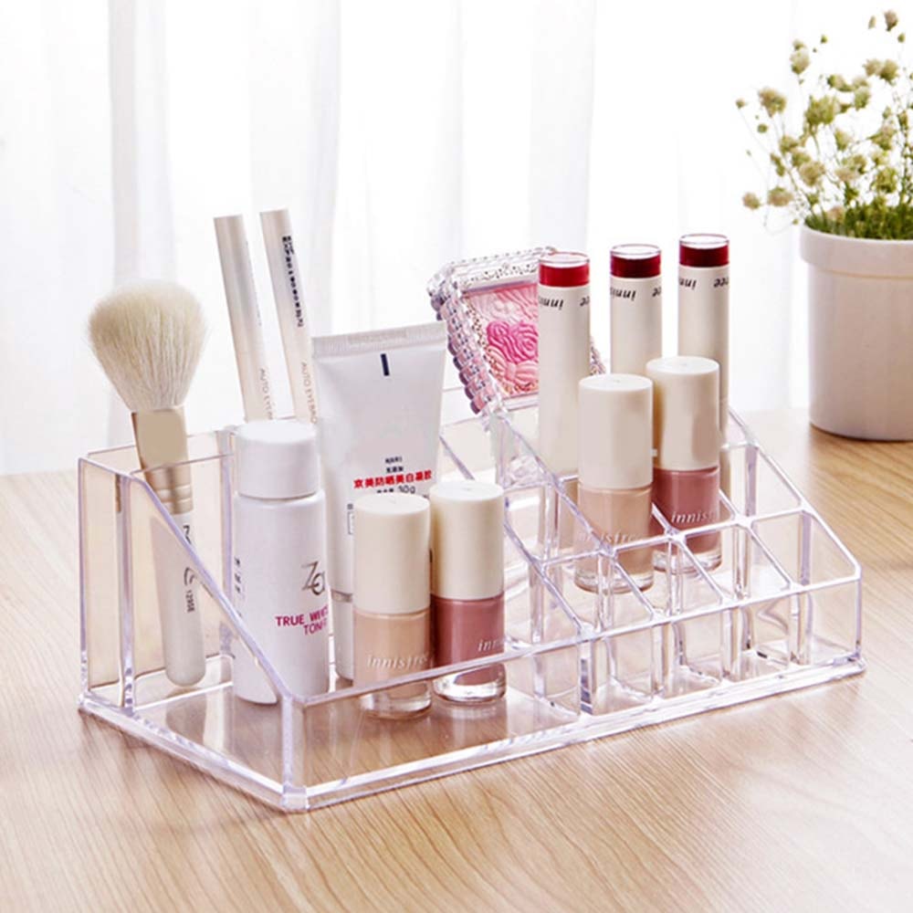 Bandeja para Maquiagem Com Porta Batom Bandeja para Maquiagem Com Porta Batom