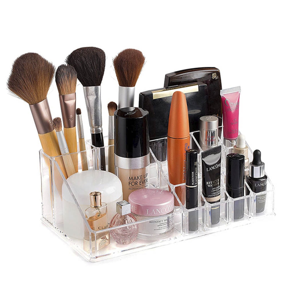 Bandeja para Maquiagem Com Porta Batom Bandeja para Maquiagem Com Porta Batom