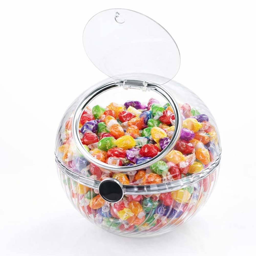 Bomboniere em Acrílico Redonda com Tampa