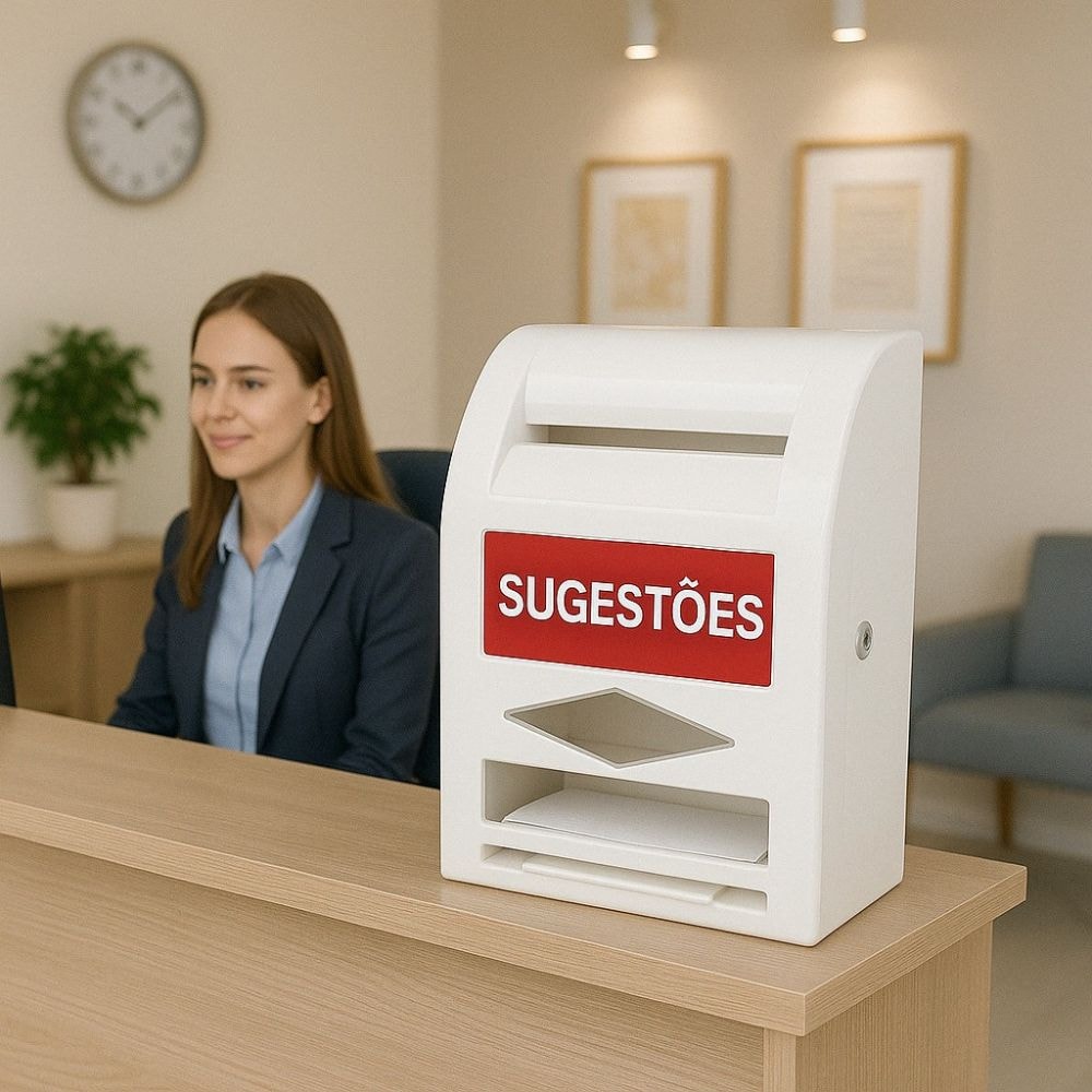 Caixa de Sugestões com Display Caixa de Sugestões com Display