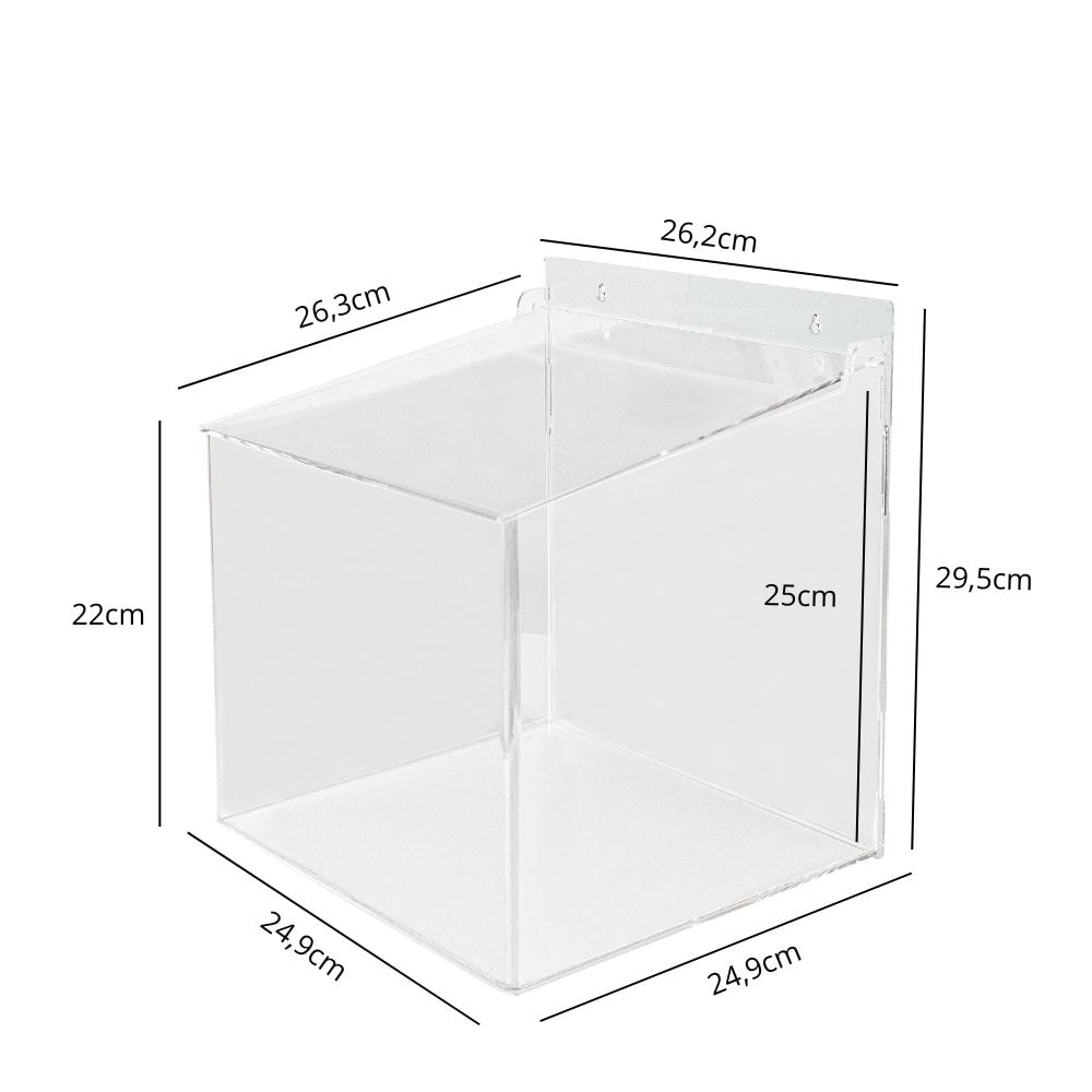 Caixa em Acrílico Funcional para Organização Caixa em Acrílico Funcional para Organização