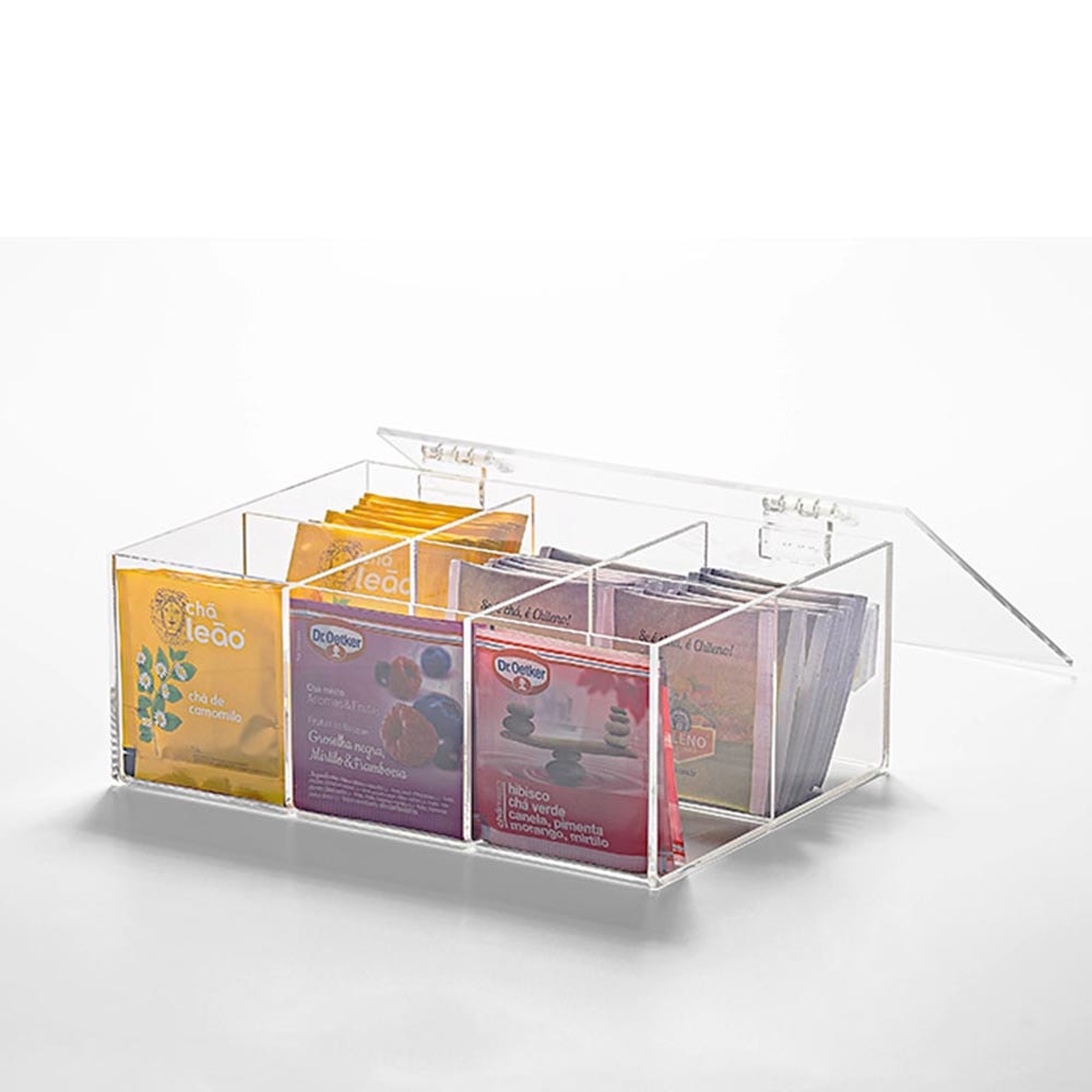 Caixa em Acrílico para Chá Caixa em Acrílico para Chá