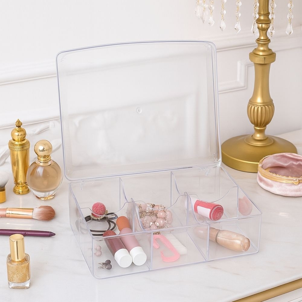 Caixa Organizadora com 6 Divisórias Caixa Organizadora com 6 Divisórias