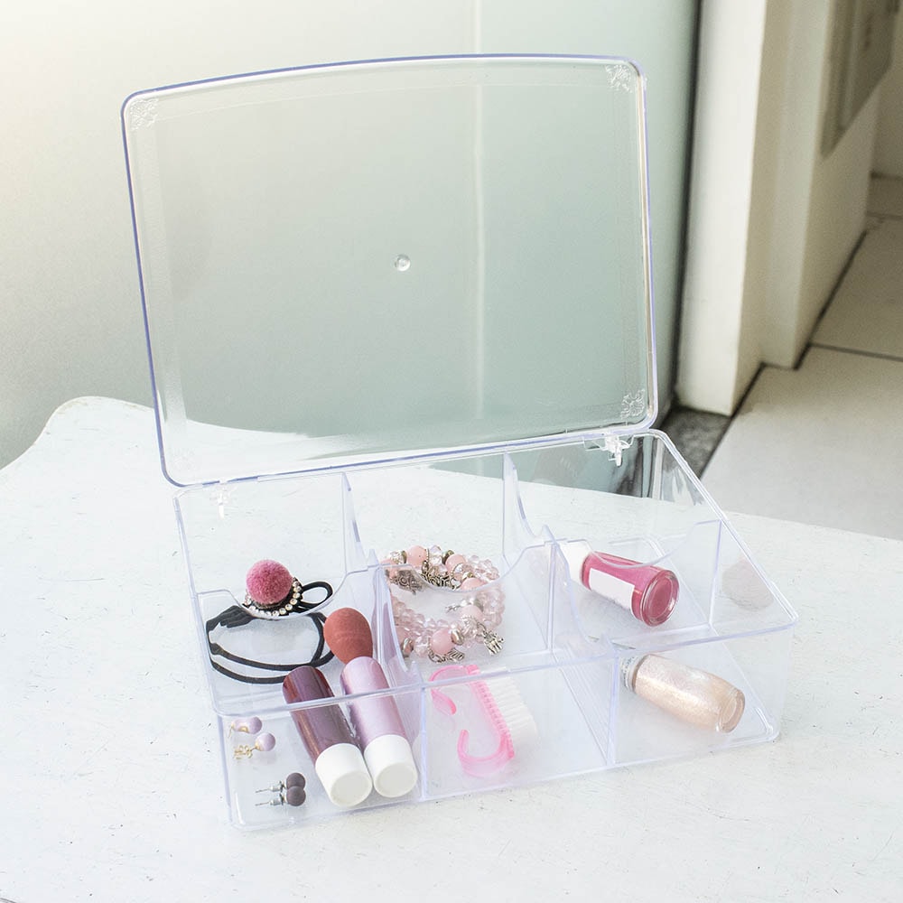 Caixa Organizadora com 6 Divisórias Caixa Organizadora com 6 Divisórias