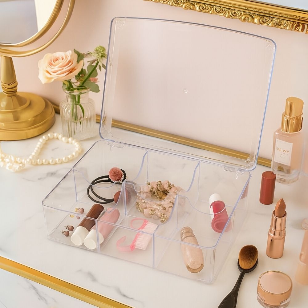 Caixa Organizadora com 6 Divisórias Caixa Organizadora com 6 Divisórias