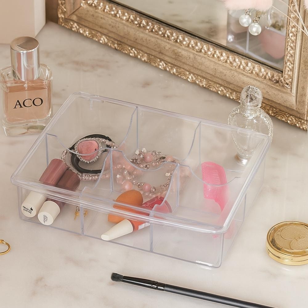 Caixa Organizadora com 6 Divisórias Caixa Organizadora com 6 Divisórias