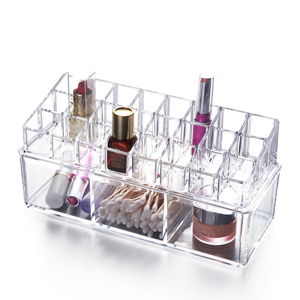 Caixa Organizadora com Divisórias e Porta Batom Caixa Organizadora com Divisórias e Porta Batom