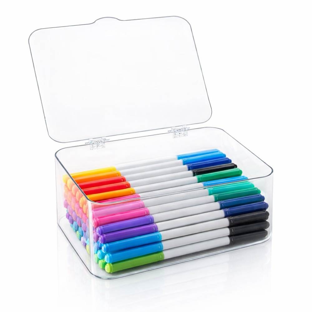 Caixa Organizadora Multiuso Acrílico com Tampa