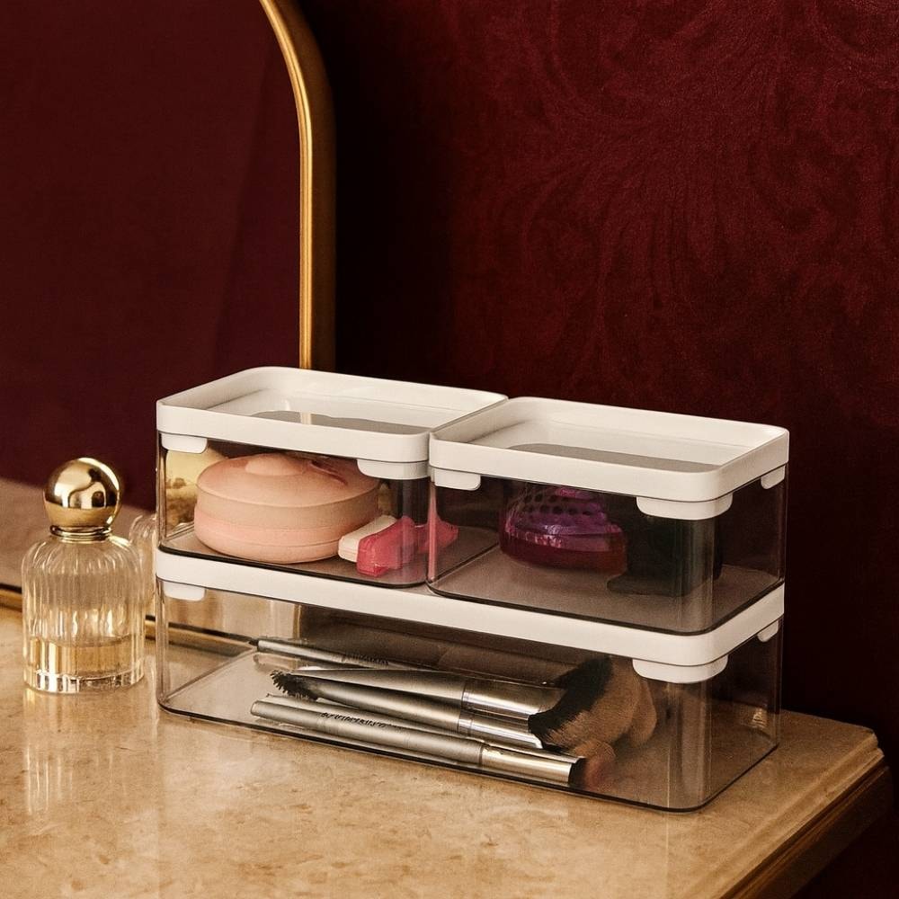 Conjunto de Organizadores para Maquiagem e Cosméticos Conjunto de Organizadores para Maquiagem e Cosméticos