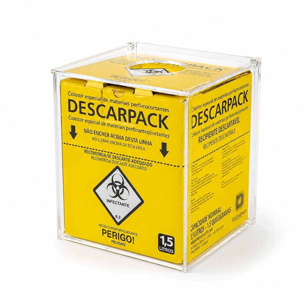 Dispenser Caixa Coletora para Descarpack 1.5 Litros