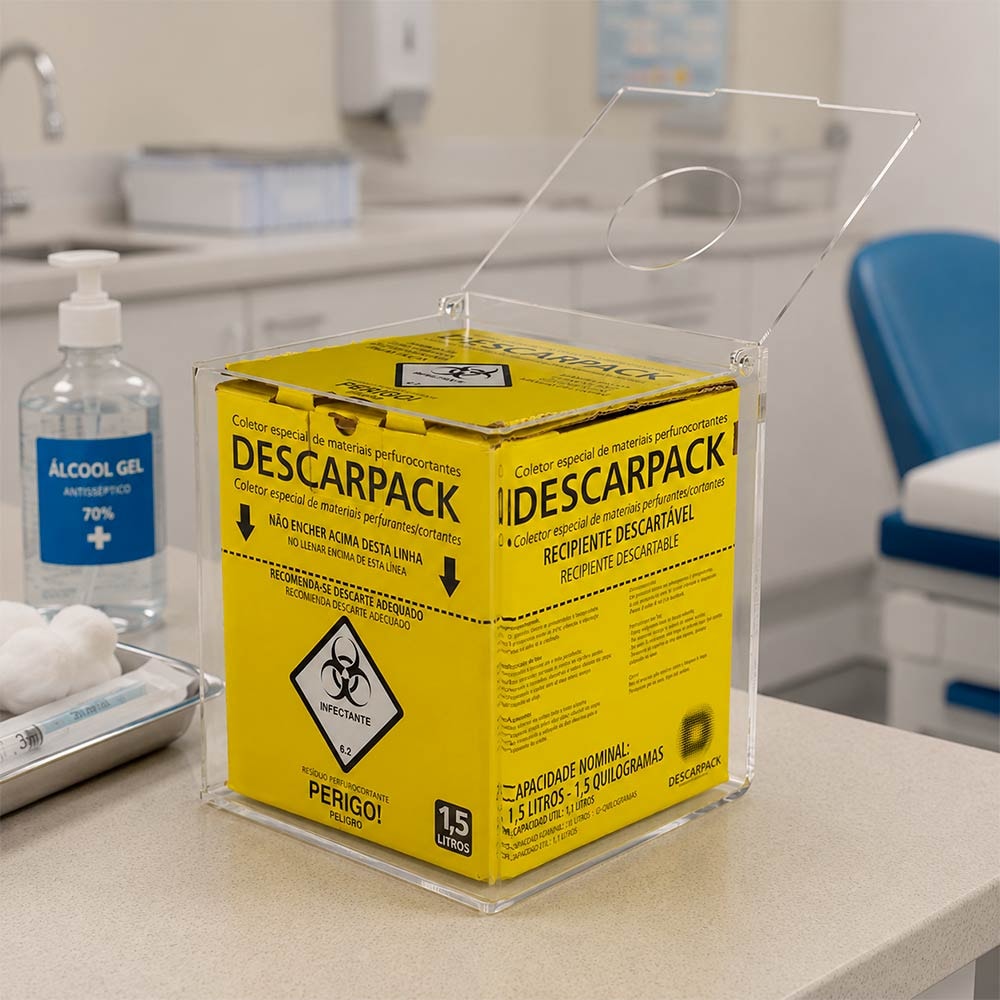 Dispenser Caixa Coletora para Descarpack 1.5 Litros
