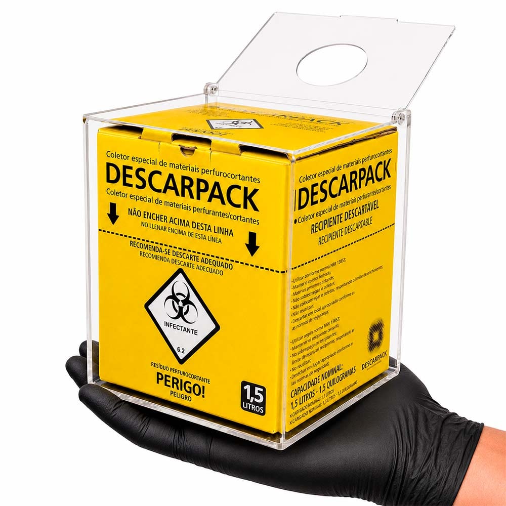 Dispenser Caixa Coletora para Descarpack 1.5 Litros