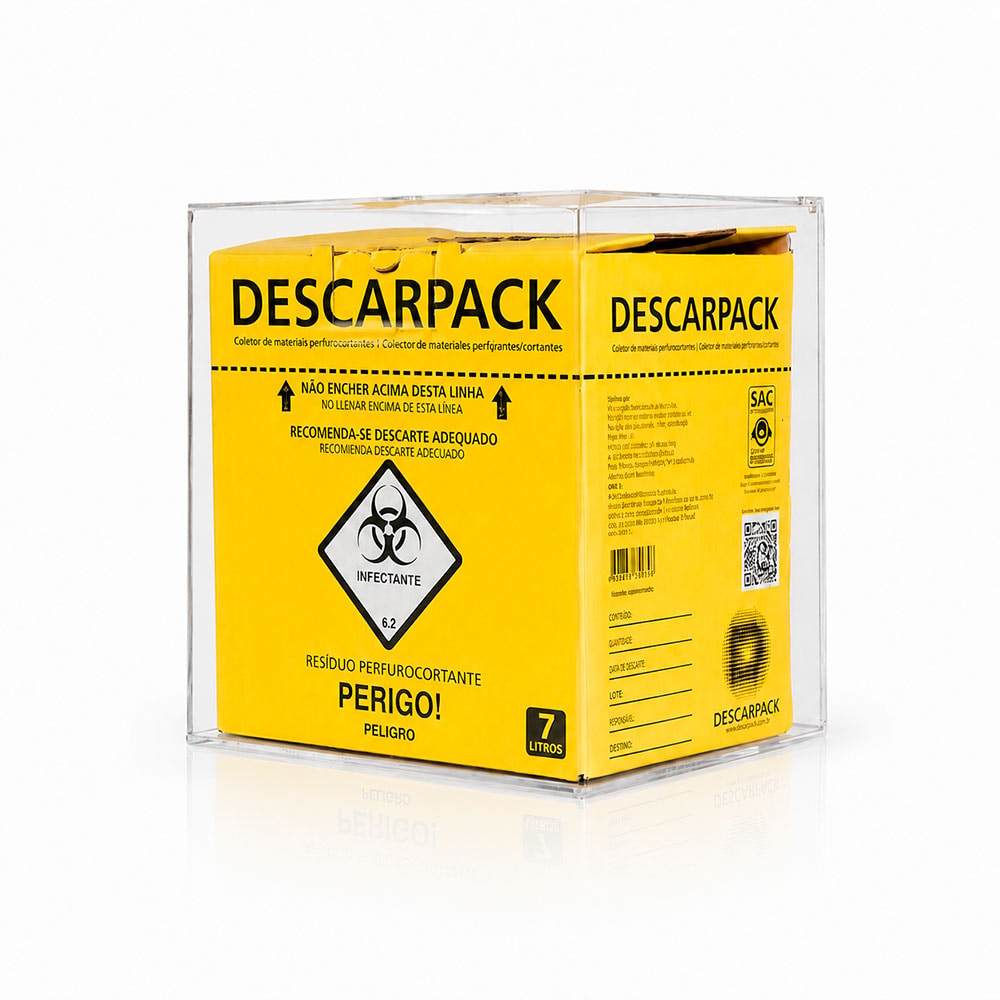 Dispenser Caixa Coletora para Descarpack 7 Litros