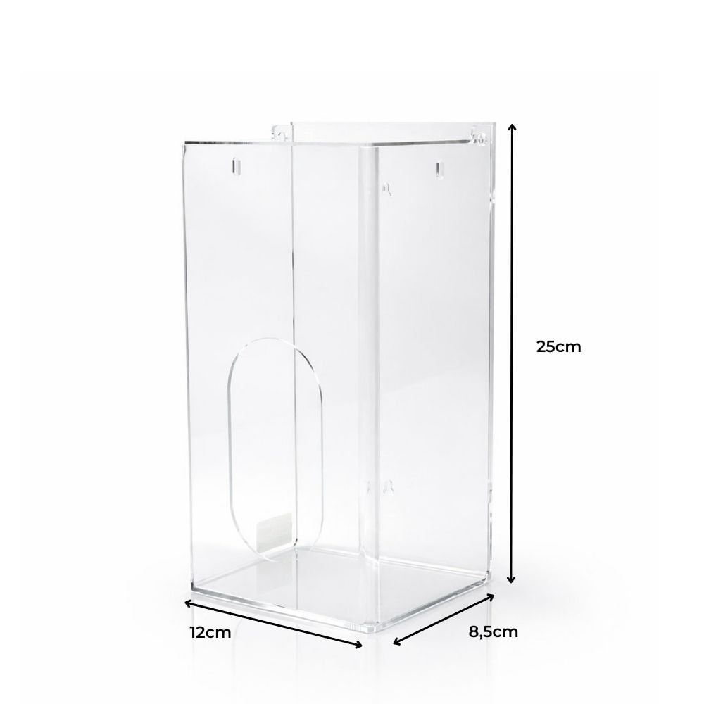 Dispenser Individual de Máscaras e Toucas