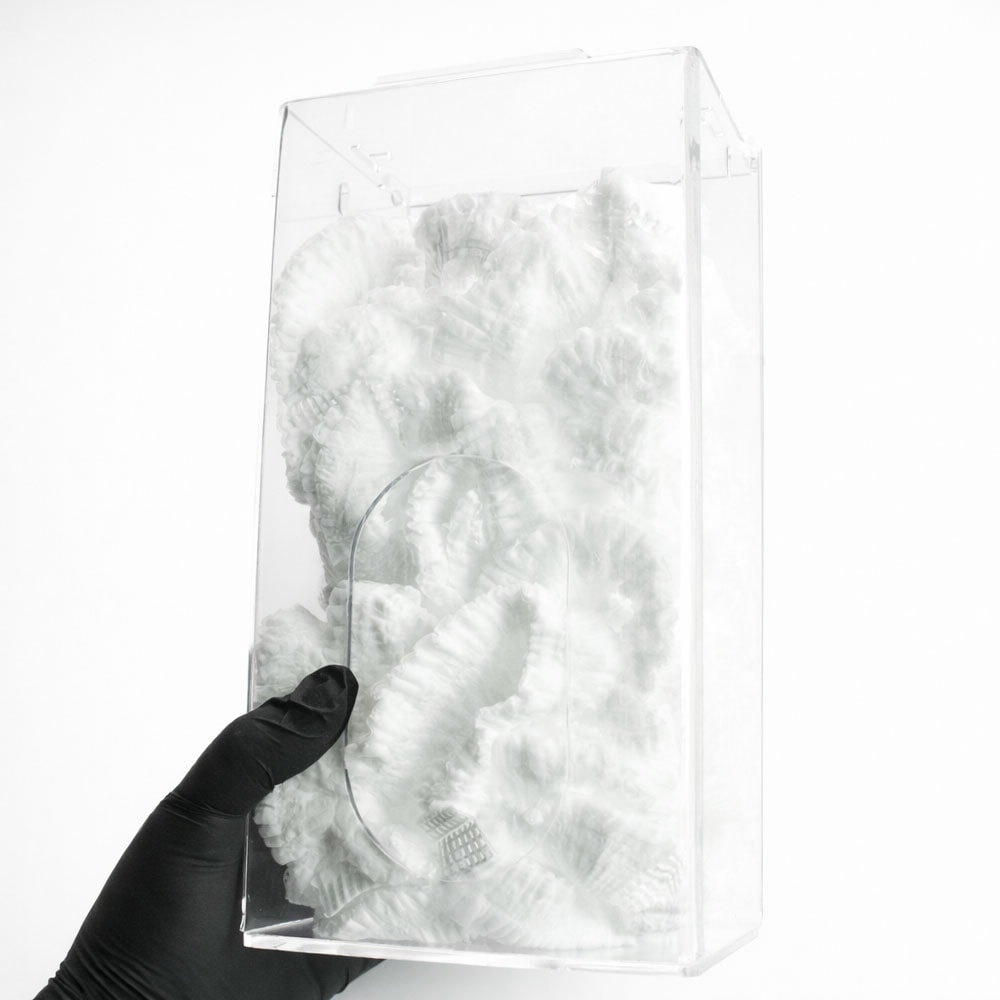 Dispenser Individual de Máscaras e Toucas