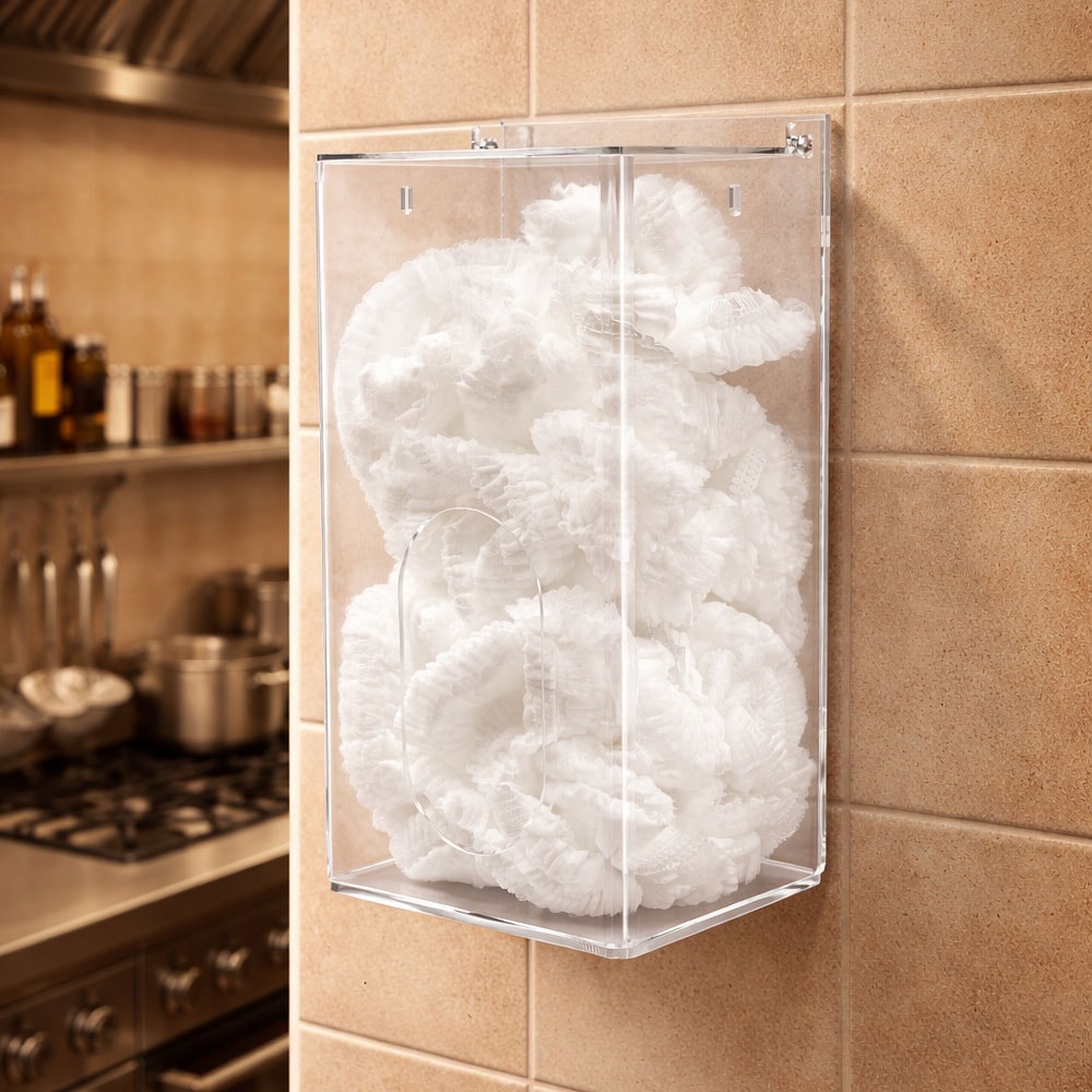 Dispenser Individual de Máscaras e Toucas