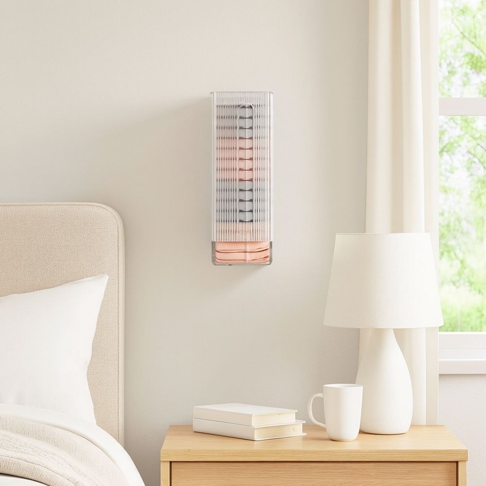 Dispenser Multiuso em Acrílico Lines Dispenser Multiuso em Acrílico Lines