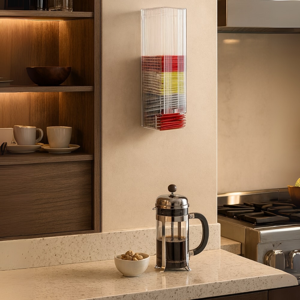 Dispenser Multiuso em Acrílico Lines Dispenser Multiuso em Acrílico Lines