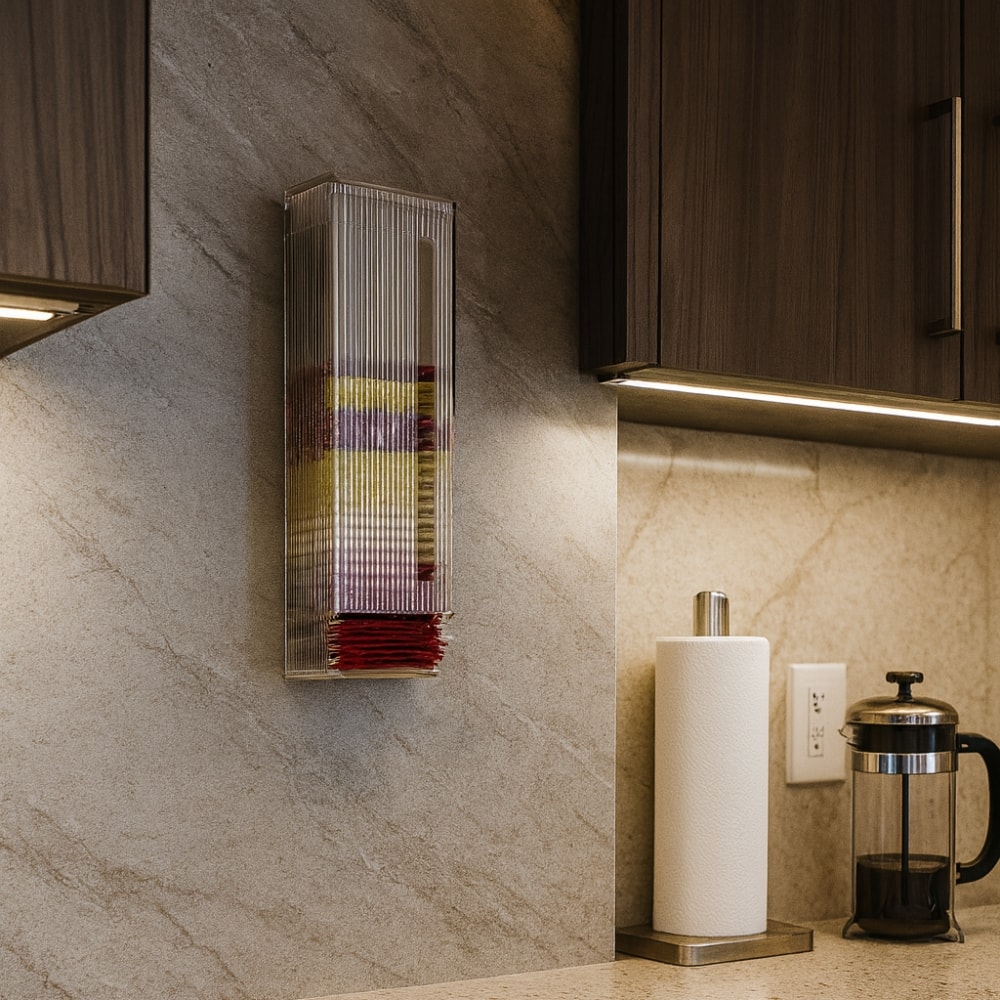 Dispenser Multiuso em Acrílico Lines Dispenser Multiuso em Acrílico Lines