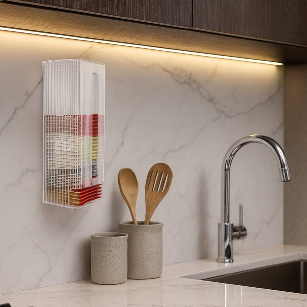 Dispenser Multiuso em Acrílico Lines Dispenser Multiuso em Acrílico Lines