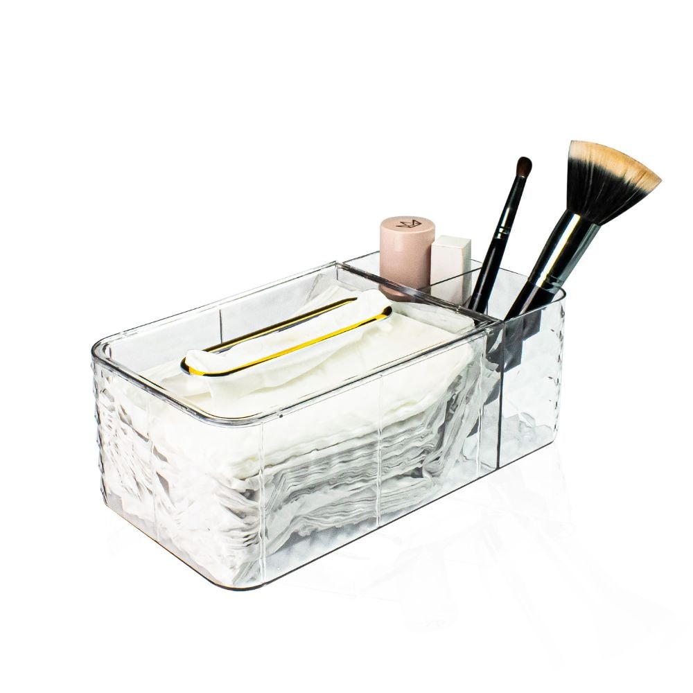 Dispenser Porta Lenço em Acrílico Diamond Dispenser Porta Lenço em Acrílico Diamond