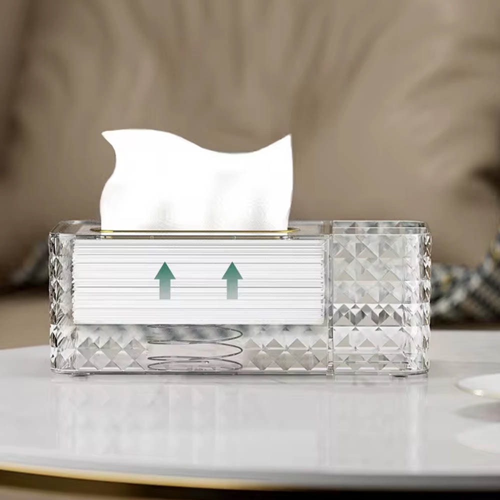 Dispenser Porta Lenço em Acrílico Diamond Dispenser Porta Lenço em Acrílico Diamond