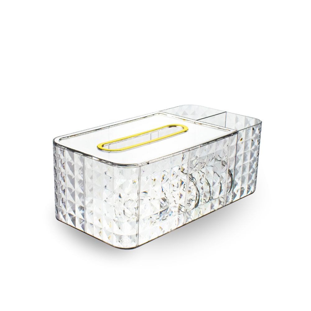 Dispenser Porta Lenço em Acrílico Diamond Dispenser Porta Lenço em Acrílico Diamond