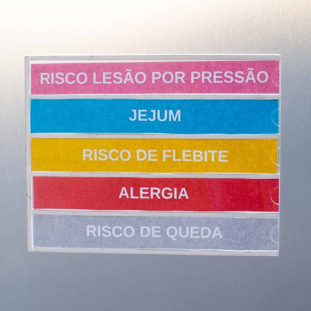 Display em Acrílico Identificador de Leito Display em Acrílico Identificador de Leito