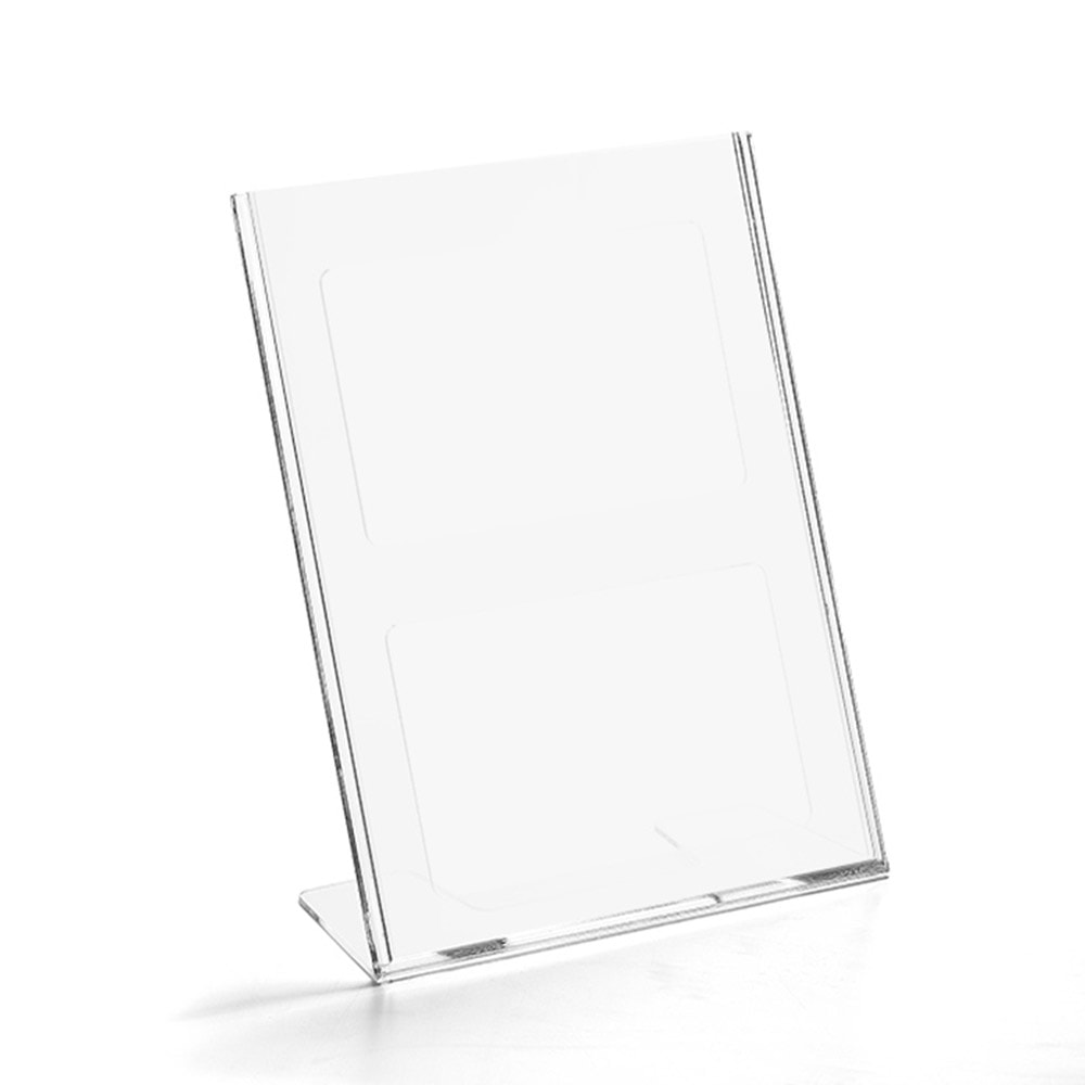 Display em Acrílico Tipo L A4 Vertical (21x30cm) Display em Acrílico Tipo L A4 Vertical (21x30cm)