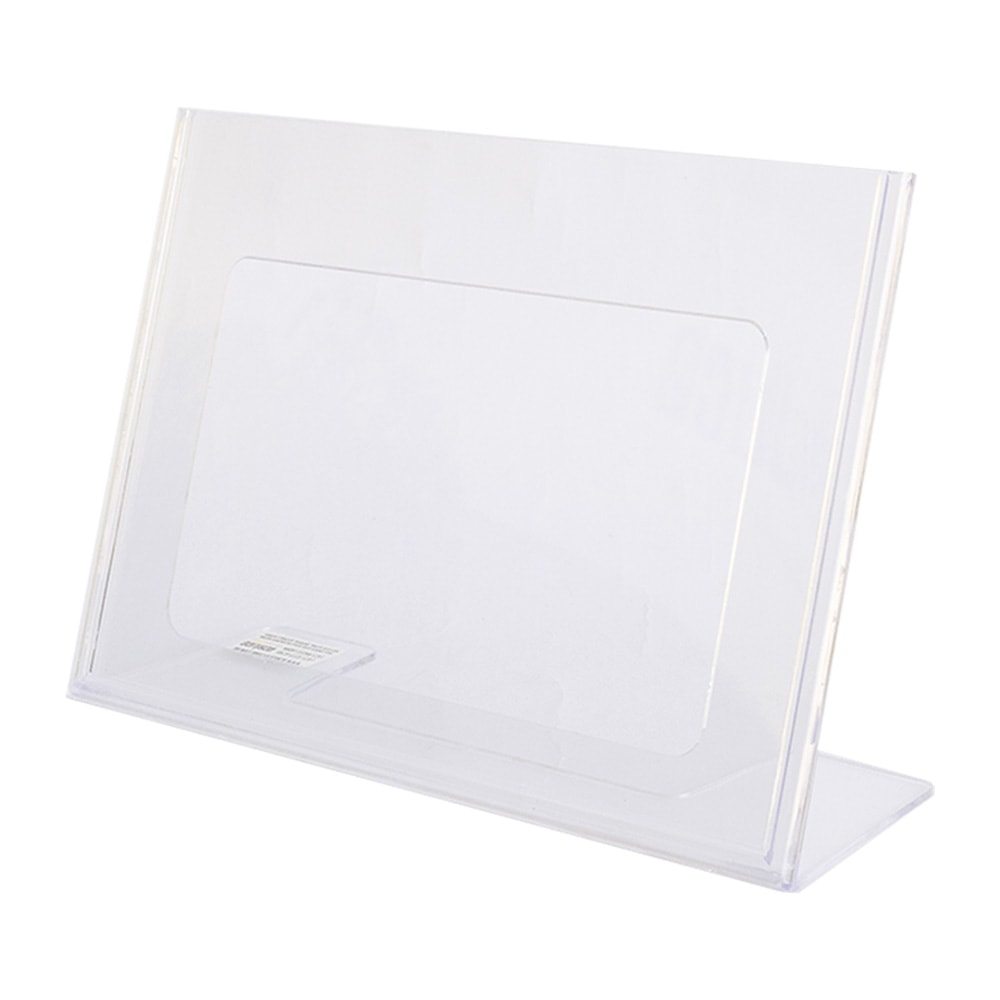 Display em Acrílico Tipo L A7 Horizontal (10,5x7,5cm) Display em Acrílico Tipo L A7 Horizontal (10,5x7,5cm)