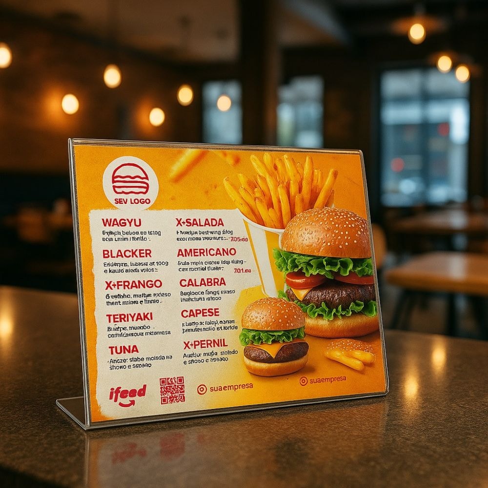 Display em Acrílico Tipo L A7 Horizontal (10,5x7,5cm) Display em Acrílico Tipo L A7 Horizontal (10,5x7,5cm)