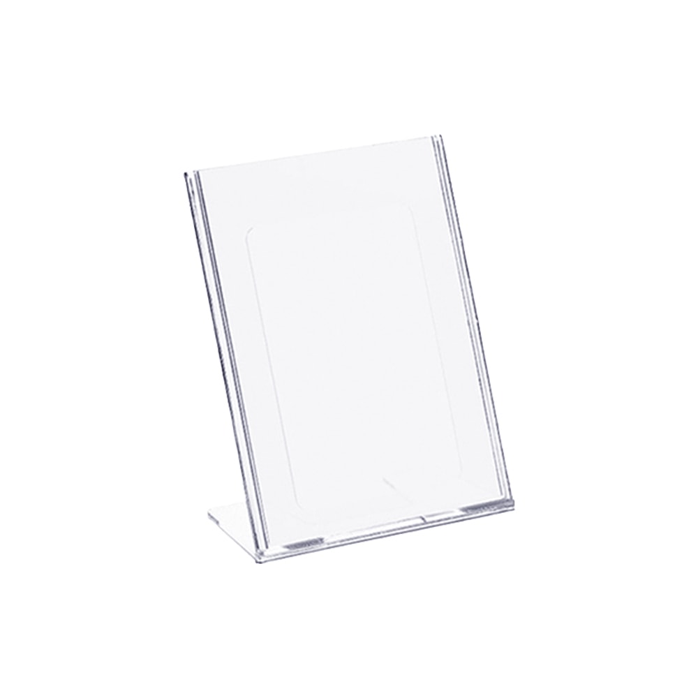 Display em Acrílico Tipo L A7 Vertical (7,5x10,5cm) Display em Acrílico Tipo L A7 Vertical (7,5x10,5cm)