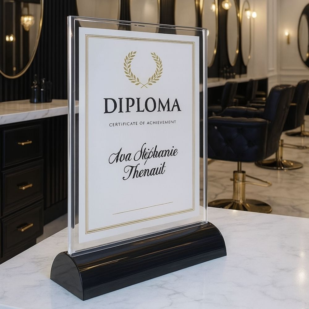 Display em Acrílico Tipo T A3 Vertical (30x42cm) Display em Acrílico Tipo T A3 Vertical (30x42cm)