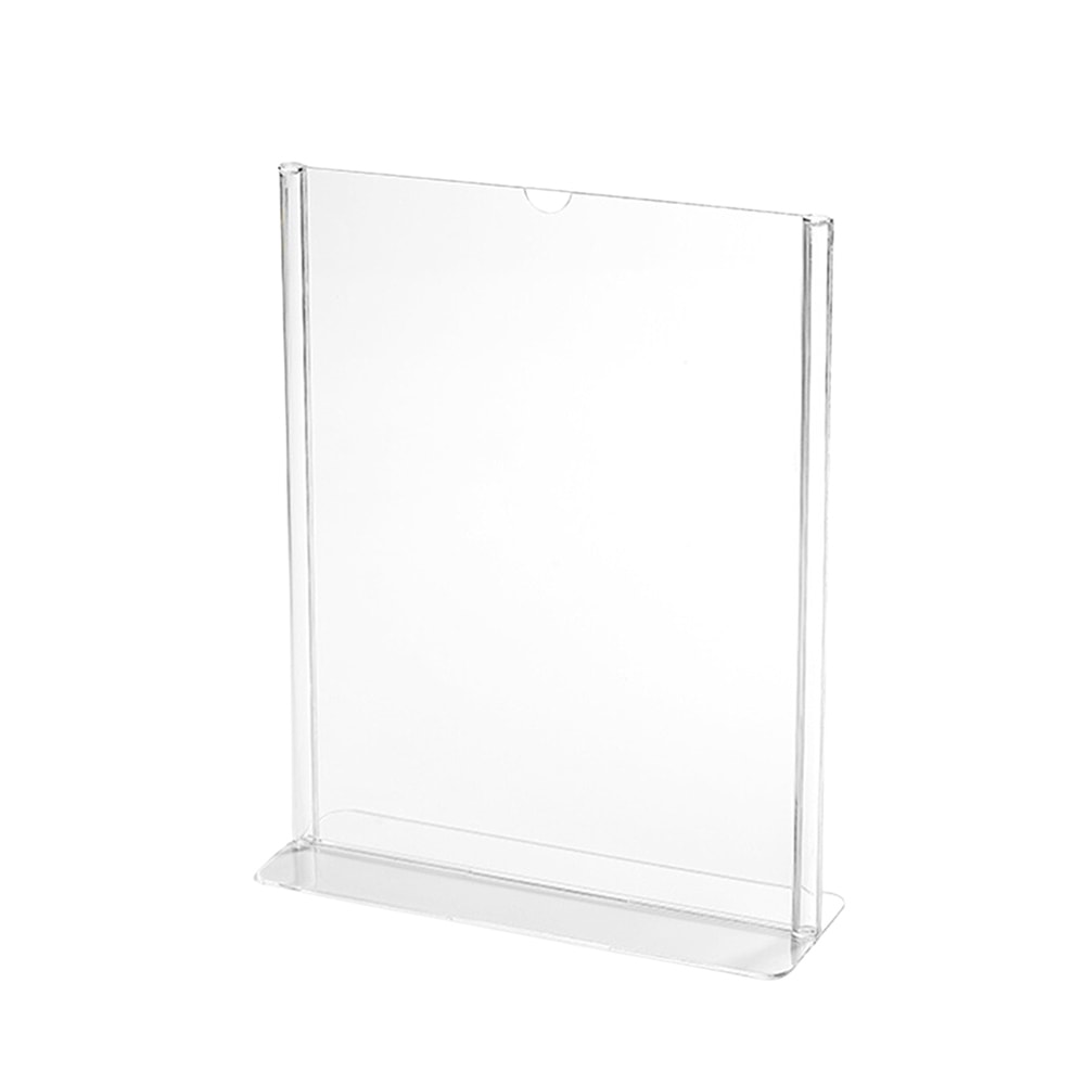 Display em Acrílico Tipo T A5 Vertical (15x21cm) Display em Acrílico Tipo T A5 Vertical (15x21cm)