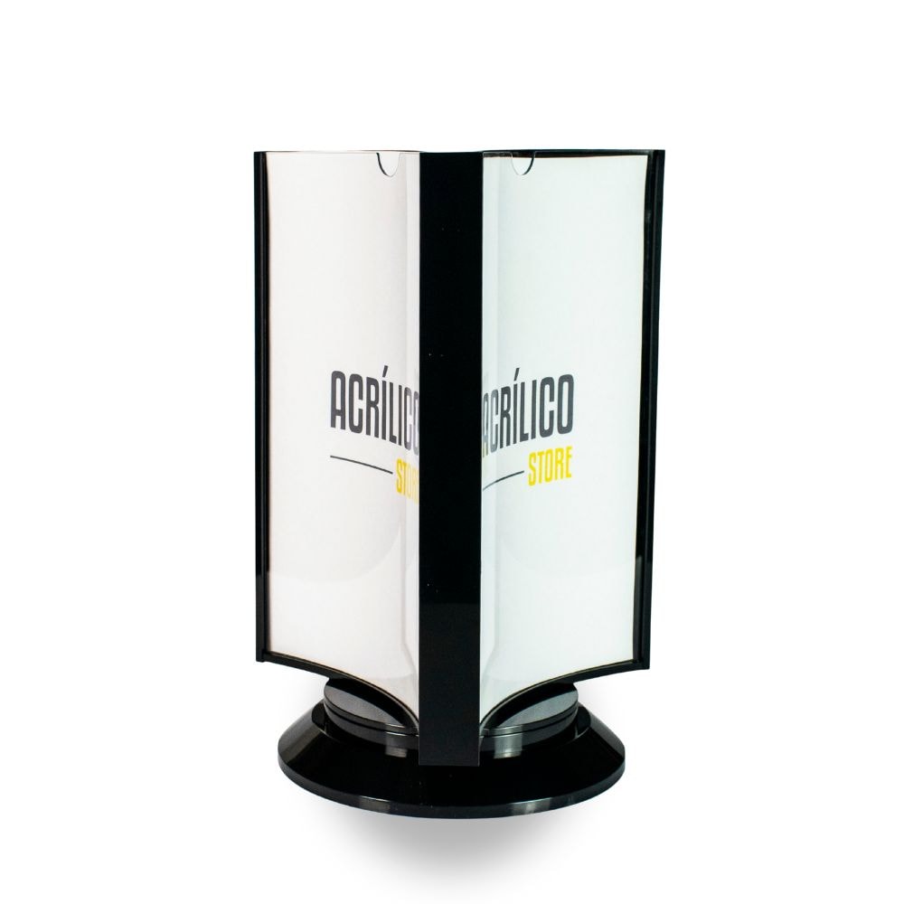 Display Giratório A4 Vertical (21x30cm) Display Giratório A4 Vertical (21x30cm)