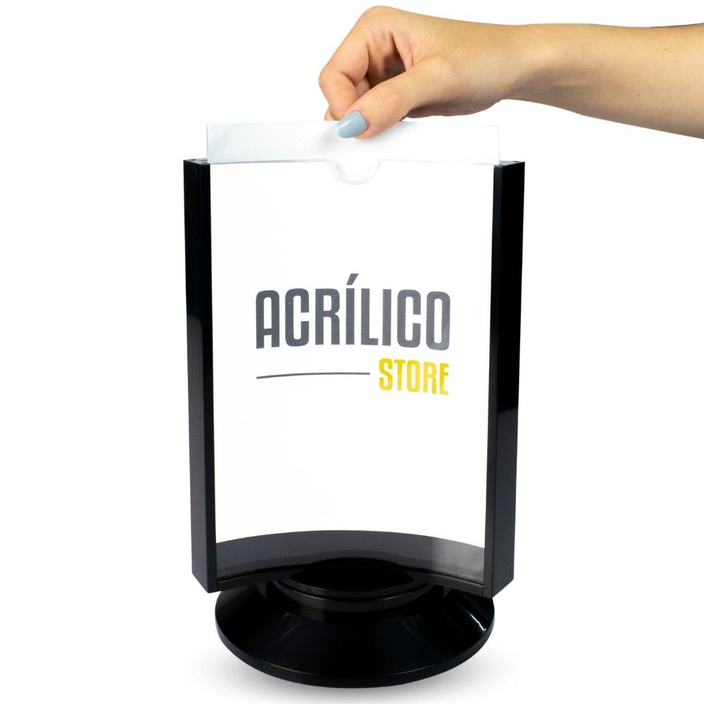 Display Giratório A5 Vertical (15x21cm) Display Giratório A5 Vertical (15x21cm)