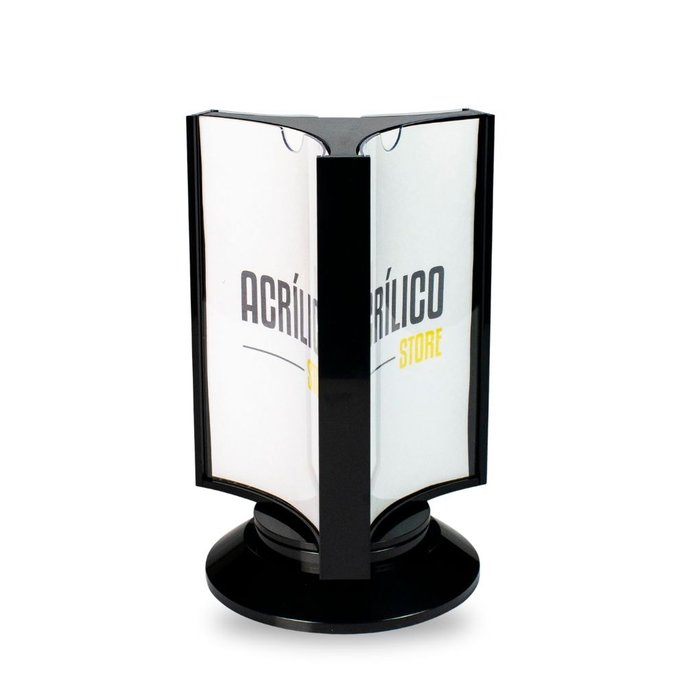 Display Giratório A5 Vertical (15x21cm) Display Giratório A5 Vertical (15x21cm)
