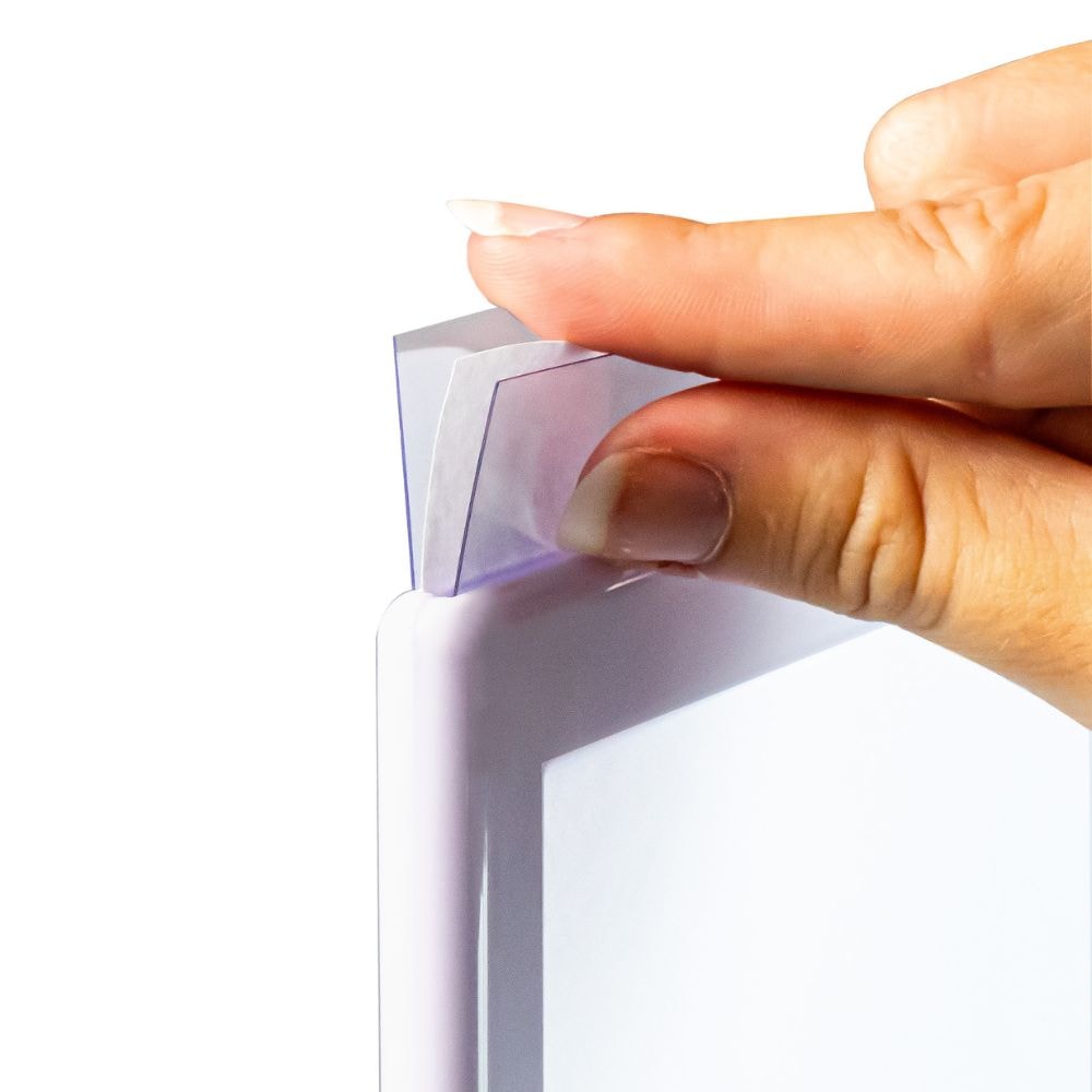 Display Tipo T Branco A4 Vertical (21x30cm) Display Tipo T Branco A4 Vertical (21x30cm)