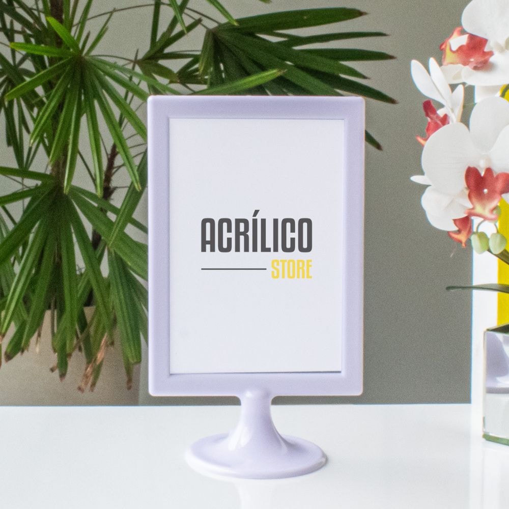 Display Tipo T Branco A5 Vertical (15x21cm) Display Tipo T Branco A5 Vertical (15x21cm)