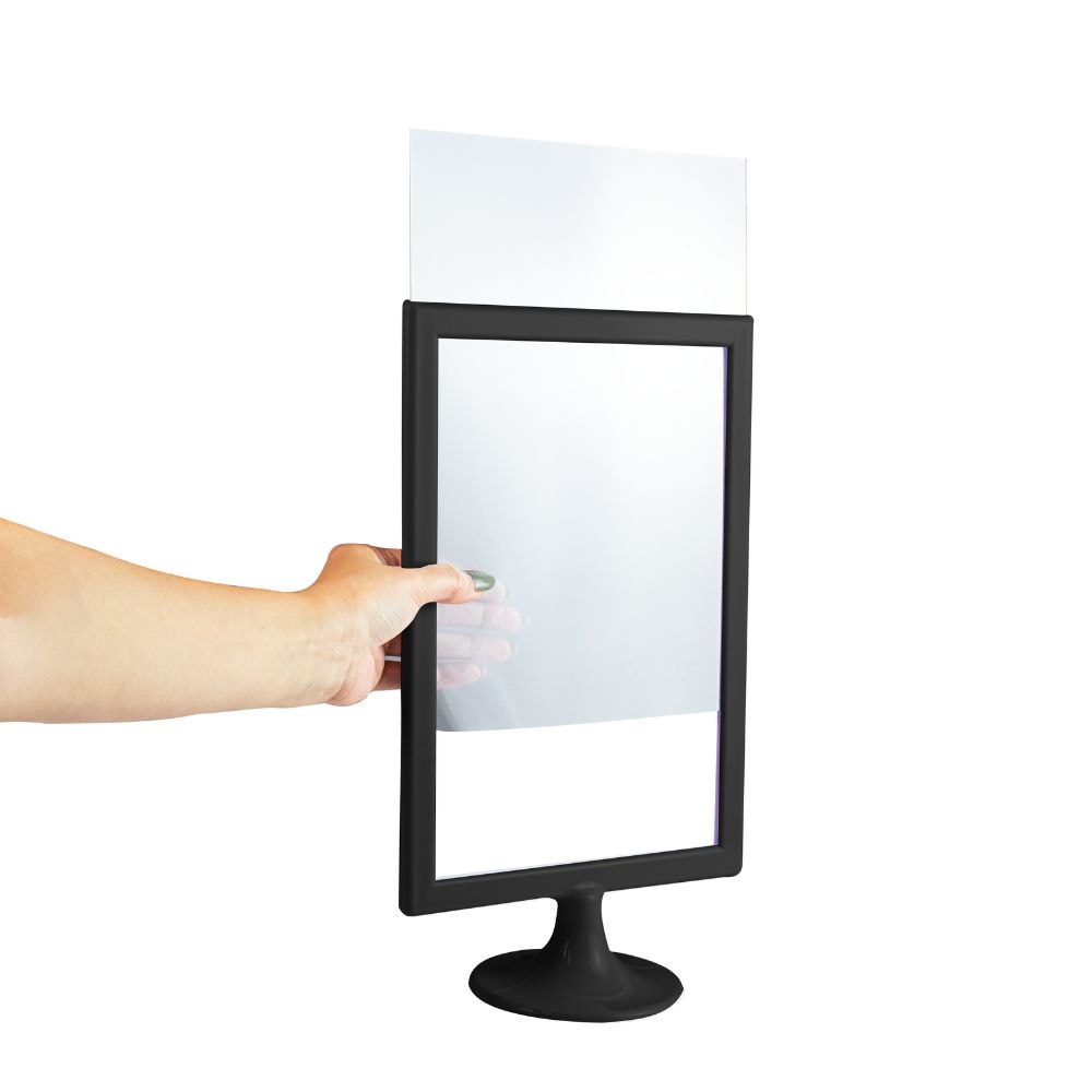 Display Tipo T Preto A4 Vertical (21x30cm) Display Tipo T Preto A4 Vertical (21x30cm)