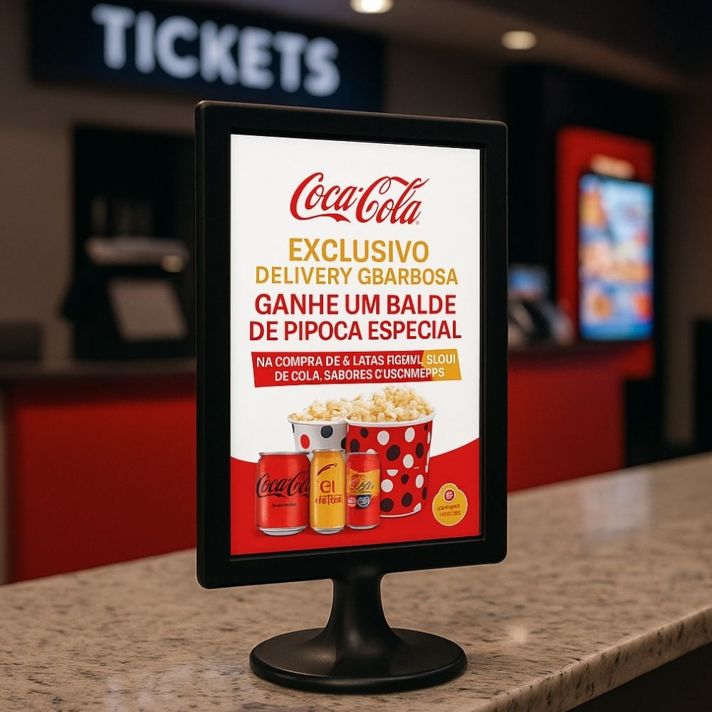 Display Tipo T Preto A5 Vertical (15x21cm) Display Tipo T Preto A5 Vertical (15x21cm)