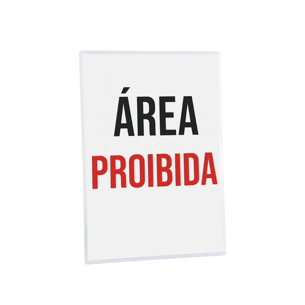 Display Transparente A2 Vertical (42x59,4cm)