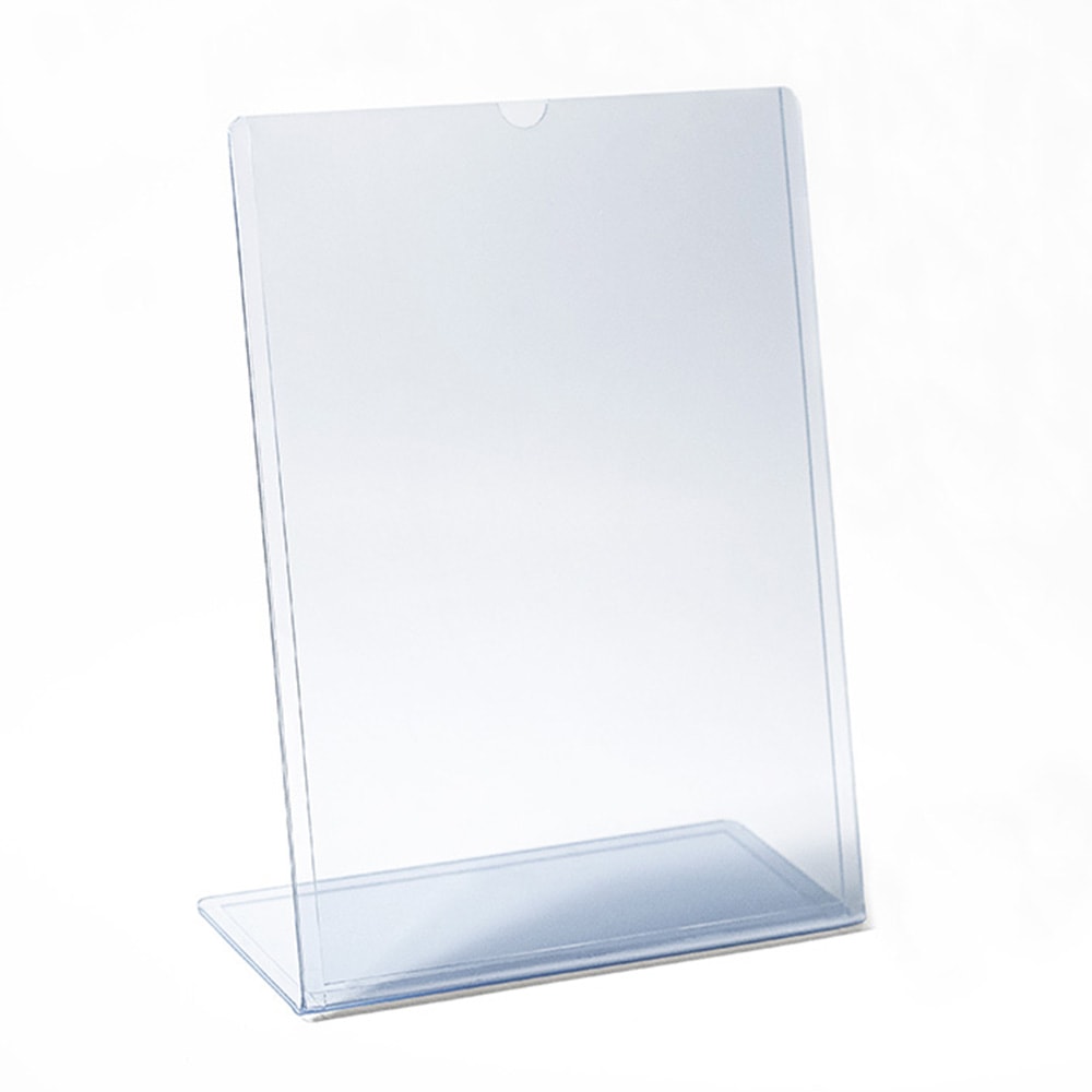 Display transparente tipo L A4 Vertical (21x30cm) Display transparente tipo L A4 Vertical (21x30cm)