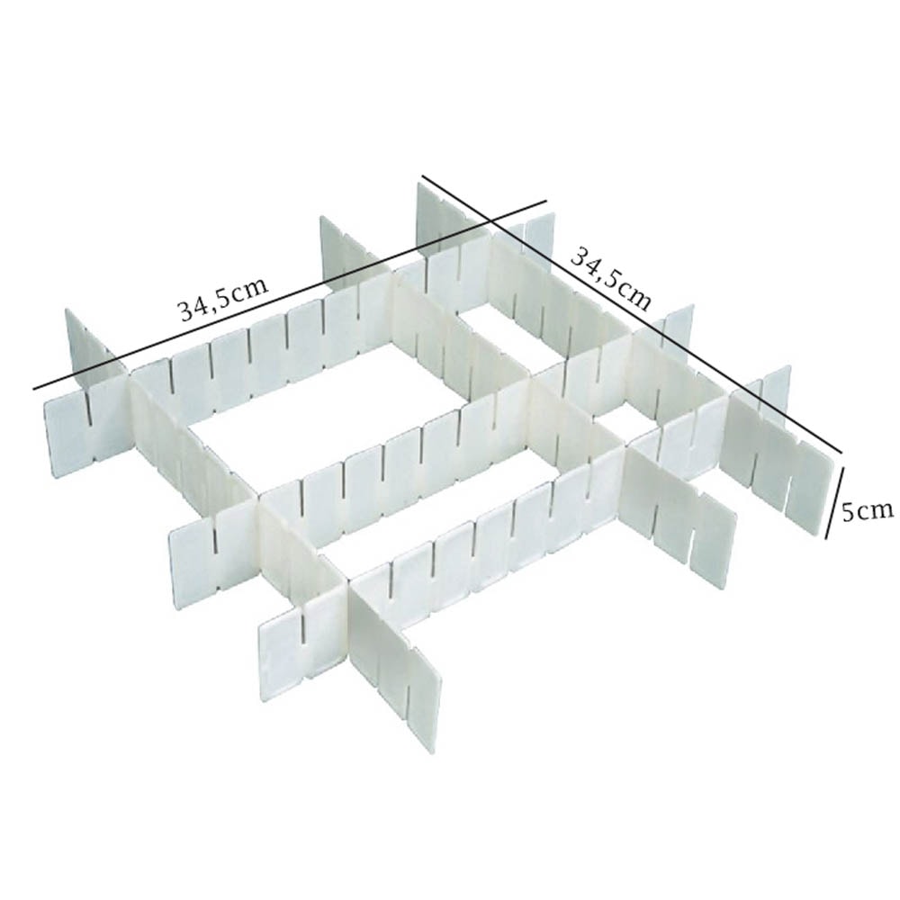 Divisórias Ajustáveis para Gaveta Divisórias Ajustáveis para Gaveta