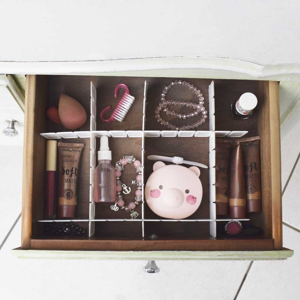 Divisórias Ajustáveis para Gaveta Divisórias Ajustáveis para Gaveta