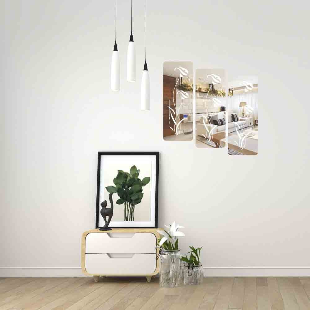 Espelho Decorativo Flor Ornamental Espelho Decorativo Flor Ornamental